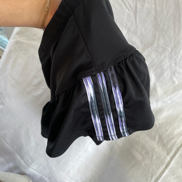 Adidas/ 2T/ Girl/ Skirt/ Black/ Purple-ish Detail On Both Sides/ $5 - Picture 4 of 7
